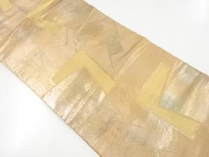 アンティーク　色紙散らし模様織り出し名古屋帯（材料）